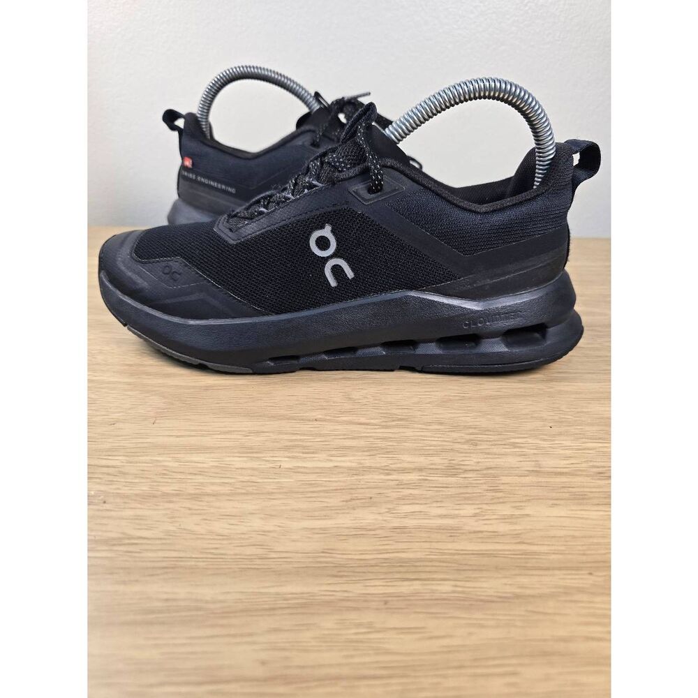 On Cloud Cloudnova Black Eclipse Women's Running Shoes Size 8 6.5Y